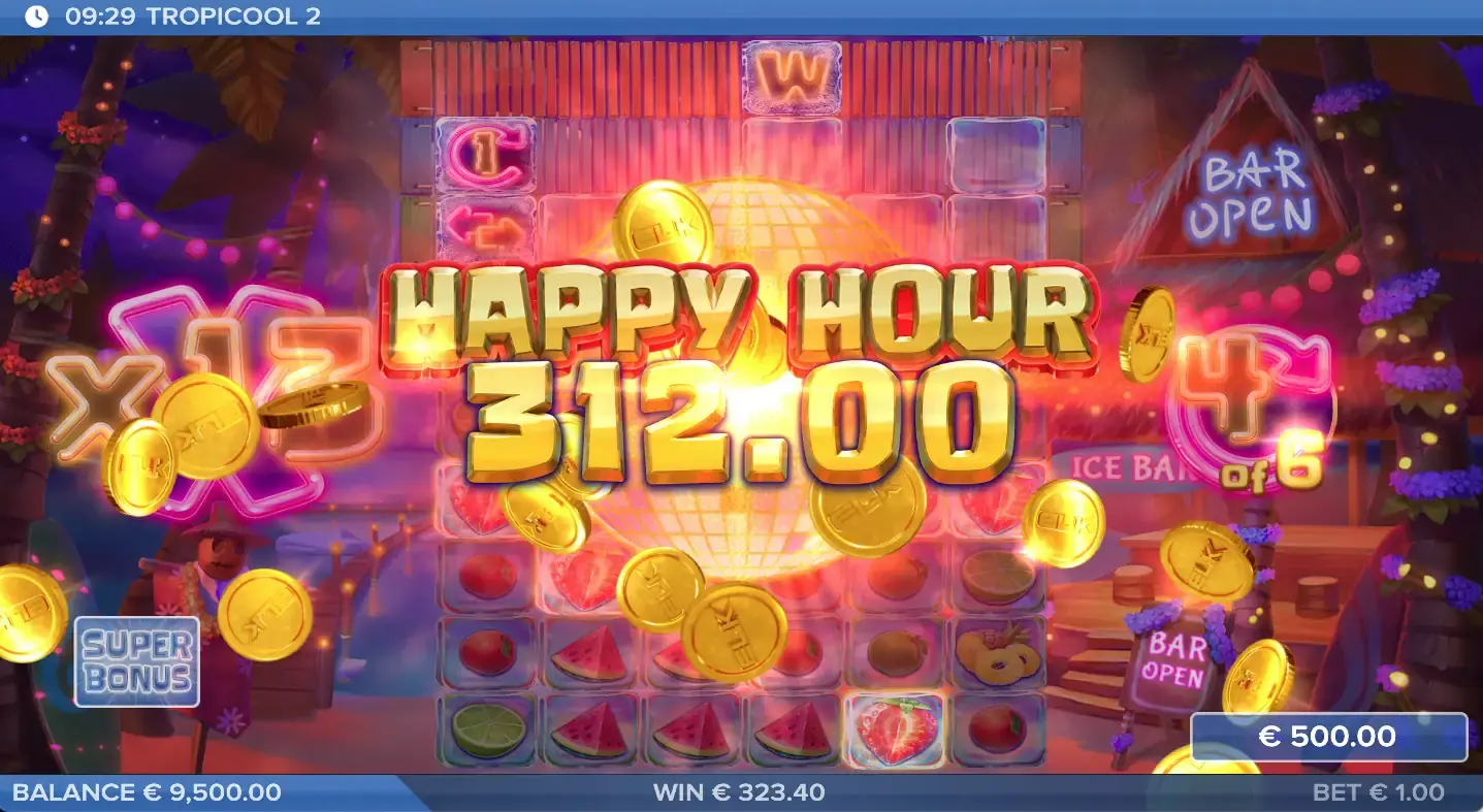 Happy Hour Win tropicool 2