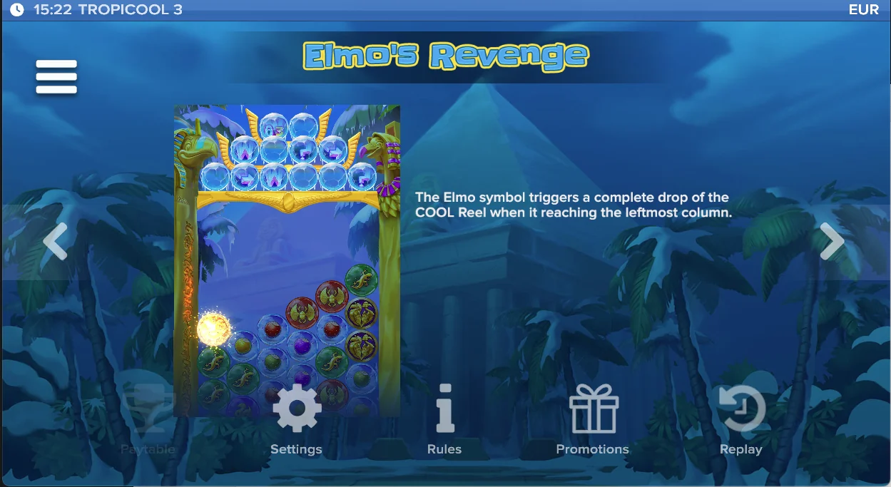 Tropicool 3 Elmo wraakfunctie